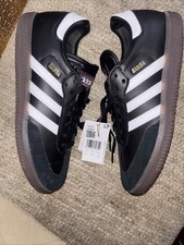 New Adidas Unisex Adult Samba Indoor Shoes - Black/White sz 5.5