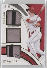 2022 Panini Immaculate Materials Trios Prime 13/25 Matt Duffy #IMT-MD n0c