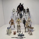 Star Wars Action Figure Lot - 16 Figures & Accessories 2000's