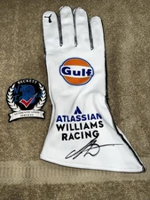 Alexander Alex Albon Signed Williams Race Glove Formula 1 Star Beckett