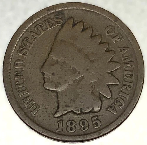 1895 Indian Head Cent Good Condition Penny 1c Cent - 2424