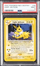 2002 POKEMON NEO DESTINY #48 LIGHT JOLTEON PSA 9