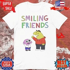 Smiling Friends Charlie Pim Allan Glep T-shirts S-5XL