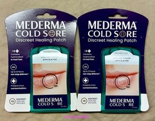 Mederma Cold Sore Discreet Healing Patch - 15 count each X 2 PACKS - EXP 11/27