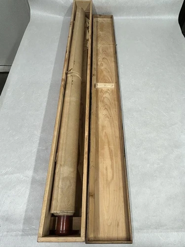 Tiger Hanging Scroll With Box - Picture 15 of 16