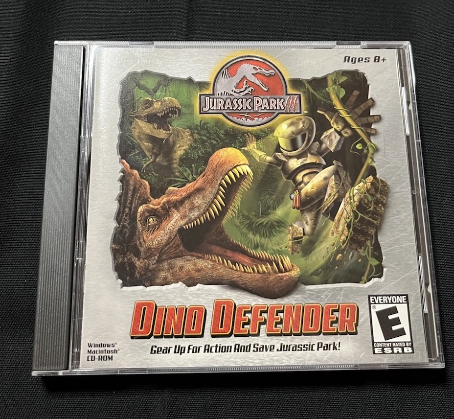 Knowledge Adventure Jurassic Park III: Dino Defender PC/Mac CD-ROM E