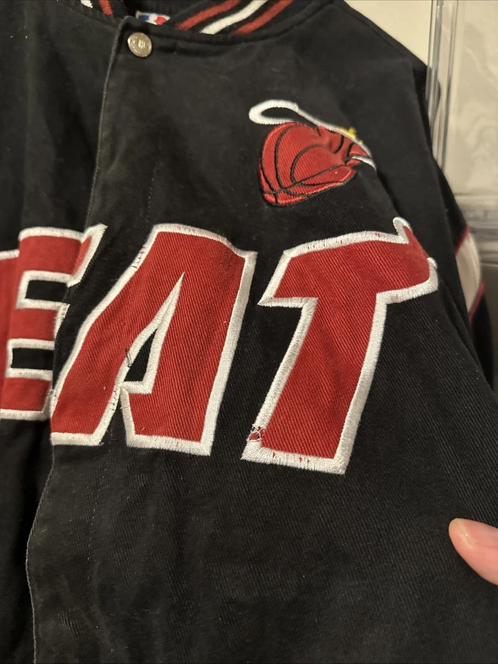 Jh Design Miami Heat Vintage Jacket Size XL - Image 4 of 4
