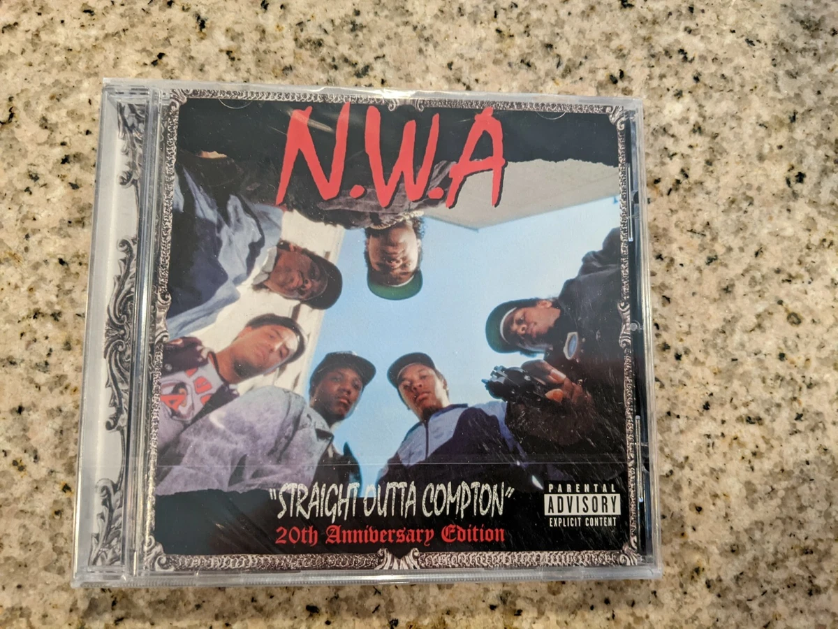 Nwa Straight Outta Compton Album Cover 20th Anniversary