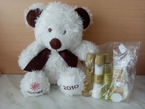 PELUCHE OURS BLANC NOCIBE