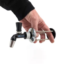 NukaTap Mini Beer Faucet | Wall Mount Shank Kit | 6.35 mm Duotight - no faucet