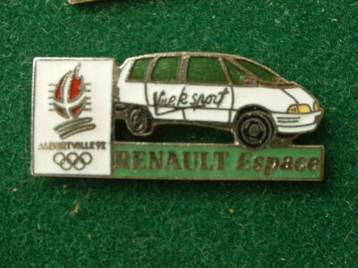 PINS jeux olympiques ALBERTVILLE 92 (signé COJO 1991) RENAULT RI 2.2x3.8 cm | Rakuten