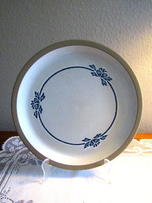 Wedgwood Midwinter / BLUE PRINT ENGLAND / Round PLATTER / 12 1/4''/ Mint!
