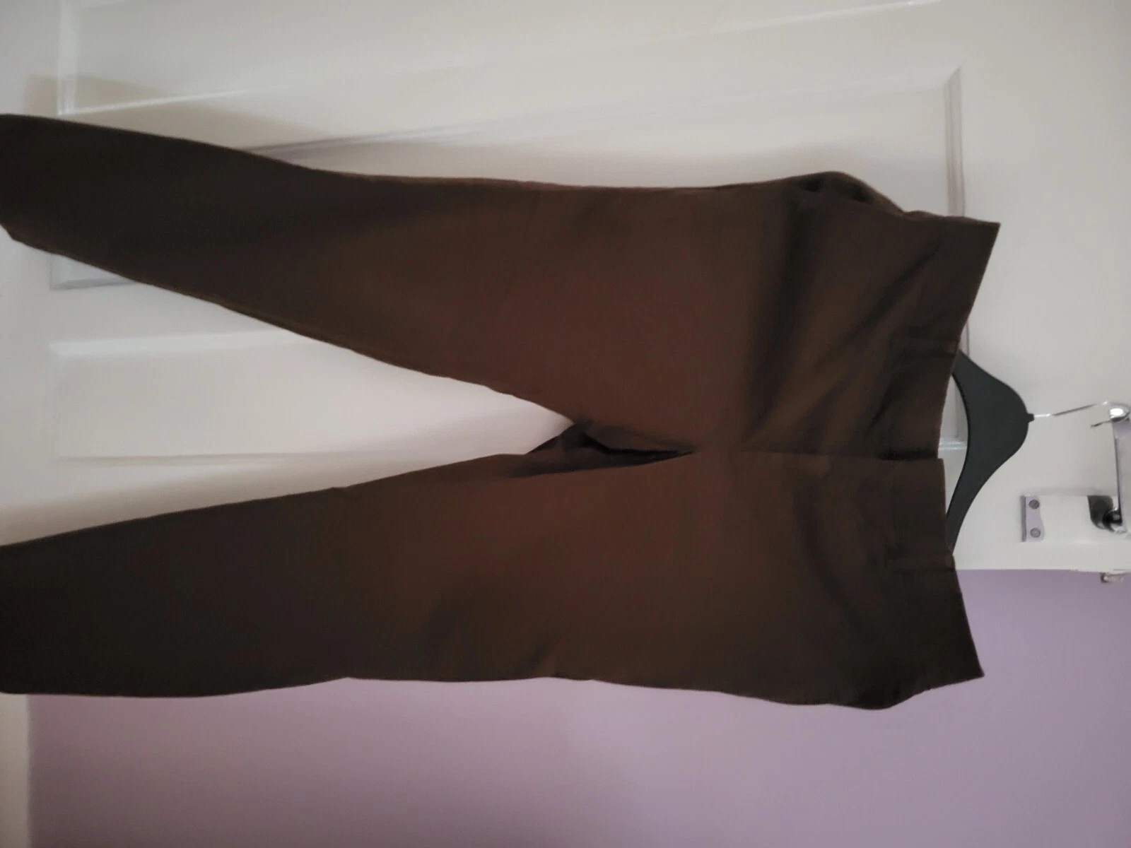 HERMÈS Pantaloni uomo Hermes marroni ottime condizioni gamba 29 pollici vita 30 pollici