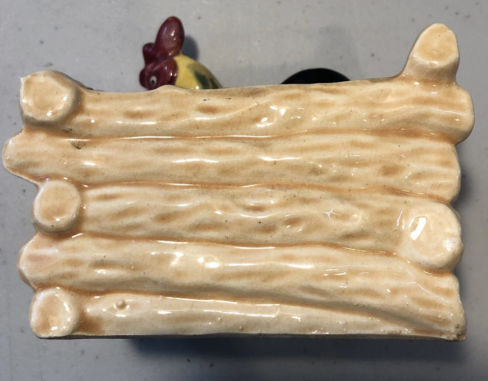 Rooster Mini 4.5”  Window Planter Pot Box Mid Century - Image 4 of 4