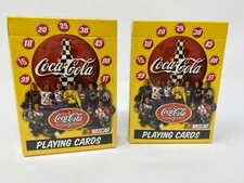2002 NASCAR Coca-Cola Team 9 Racers Bicycle The US Playing Card Company Sealed