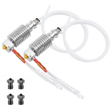 2PCS Anycubic Chiron 3D Printer Parts Extruder Hotend J-head Hotend Kit Nozzles