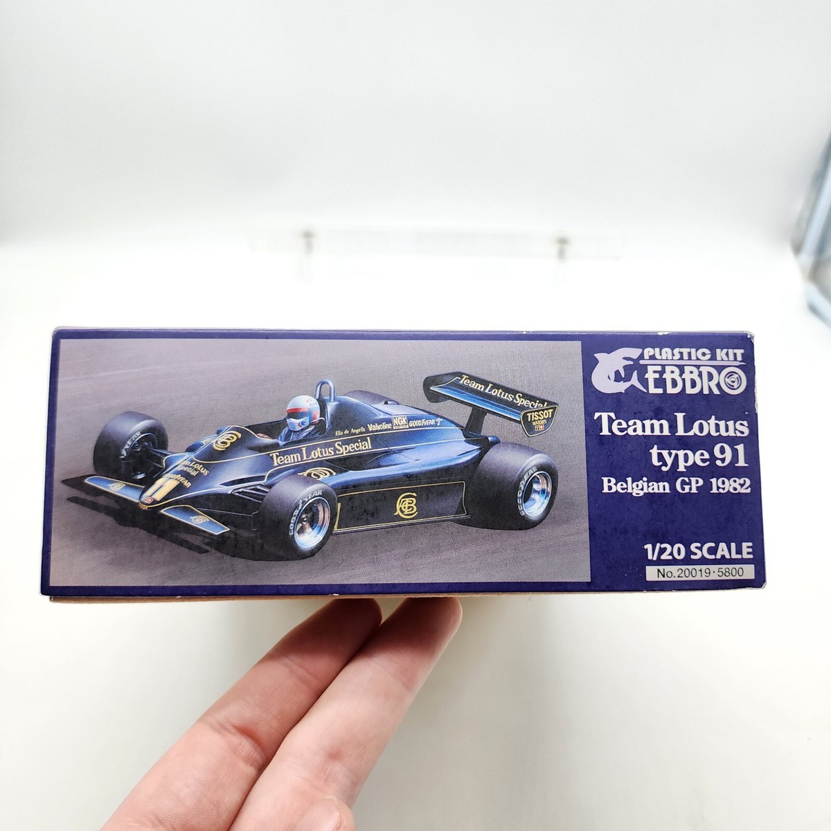 エブロ 1/24 ロータスタイプ91 BelgianGP 1982 Team Lotus Type 91 Belgian GP 1982 (プラモデル) - ホビー