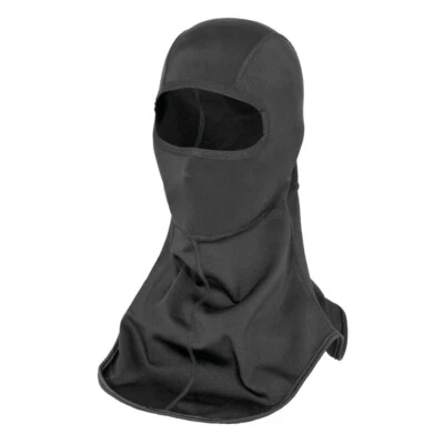 LAMPA Black warm balaclava with long neck ideal for motorcyclist cyclist biker