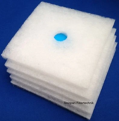 10 x Steppan Filter 14 x 14 cm passend für Villavent Bravo Staubfilter Loch 25mm