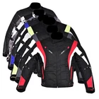 Men's Motorcycle Motorbike Jacket Waterproof Textile With CE Armoured 6 Colours