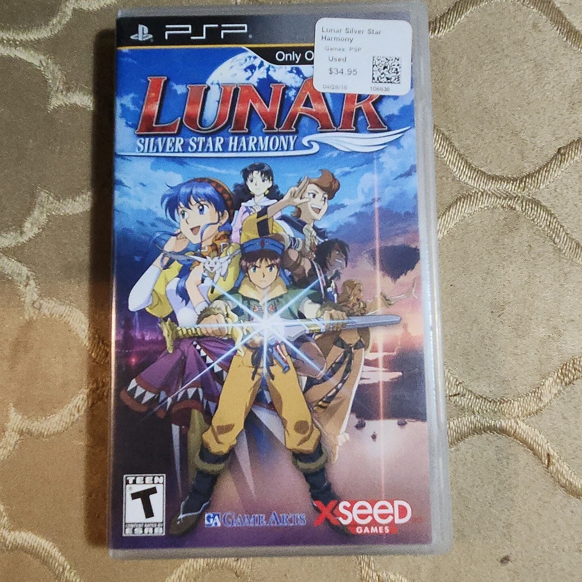 Lunar eternal sale blue psp