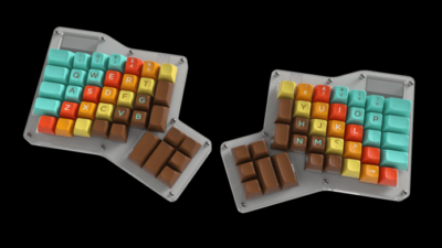 InputClub Infinity ErgoDox Ergonomic Mechanical Keyboard Kit No