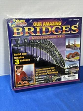 Our Amazing Bridges Scientific Explorer Cast Build Construct and Paint NEW