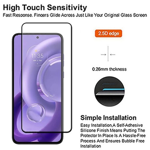 2PCS Motorola Edge 30 Neo Edge30 NEO Tempered Glass Film Cover Screen Protector - 第 5/6 張圖片