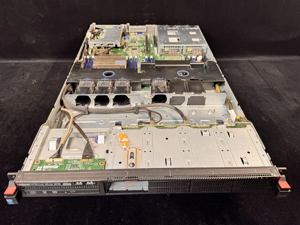 LENOVO THINKSERVER RD350 8SFF 1U SERVER 1x 16C E5-2683v4 2.1GHz 48GB RAM 2x400GB - Image 3 of 3