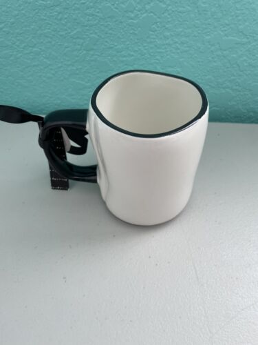 RAE DUNN Farmhouse "BAKER" Coffee Mug Black Handle & Rolling Pin NEW 2024 - Picture 4 of 6