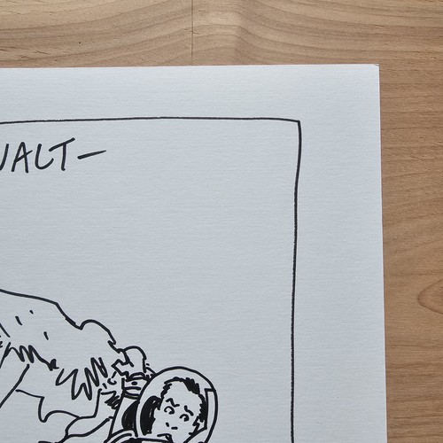 Original CHARLIE ADLARD art (Pre- Walking Dead) Cliff Sketch | 2000 | Astronaut - Picture 4 of 9