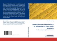 Brandon Helding | Measurement In The Service Of Mathematics Education Research