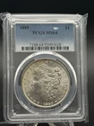 1889 Morgan Silver Dollar PCGS MS64 $1 Philadelphia Minted