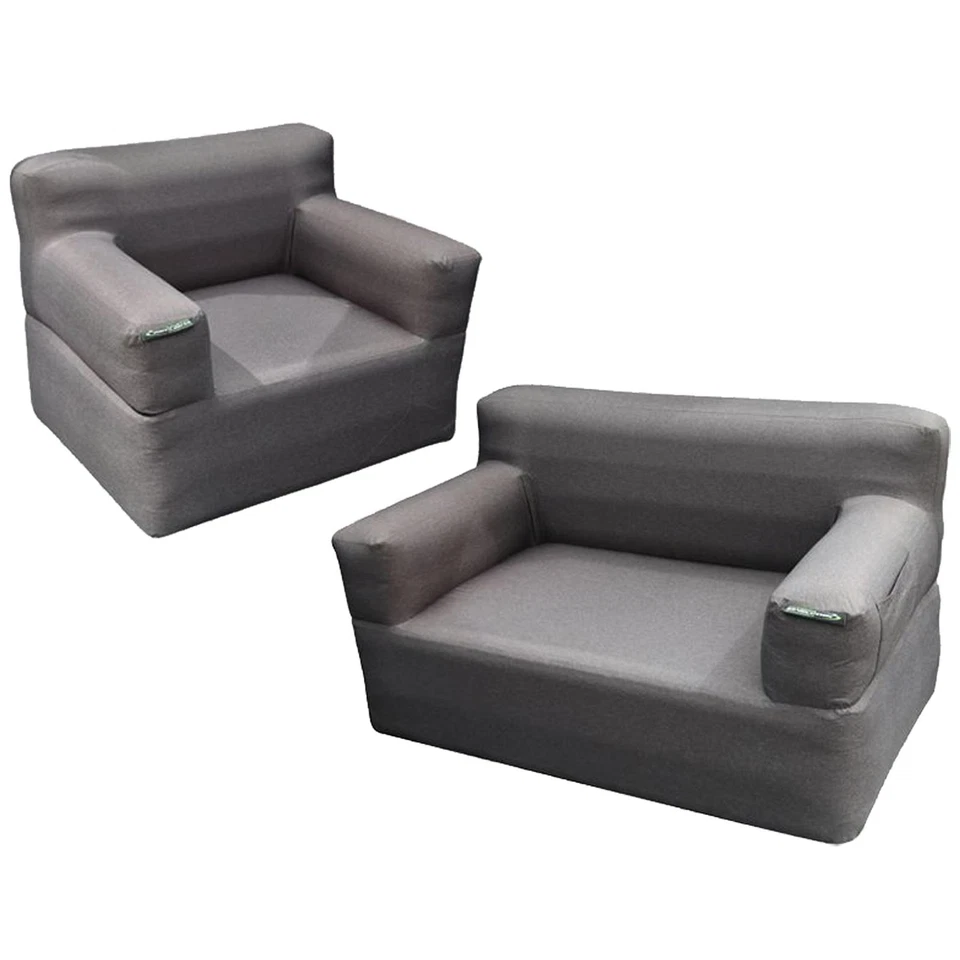 OUTDOOR REVOLUTION CAMPESE SOFA & CHAIR INFLATABLE CAMPING OUTDOOR FURNITURE SET
