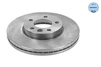 2X Meyle 115 521 1053 Bremsscheibe Vorne L/R Passt Zu: VW California T5 Camper,