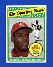 1969 Topps Set-Break #432 Bob Gibson VG-VGEX *GMCARDS*