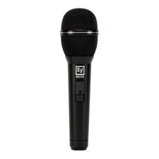 Electro-Voice ND76S Dynamic Cardioid Vocal Microphone with On/Off Switch Black 