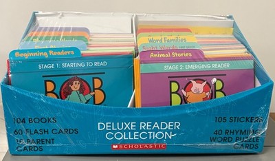 BOB Books Deluxe Reader Collection 104 books and more NEW -See description