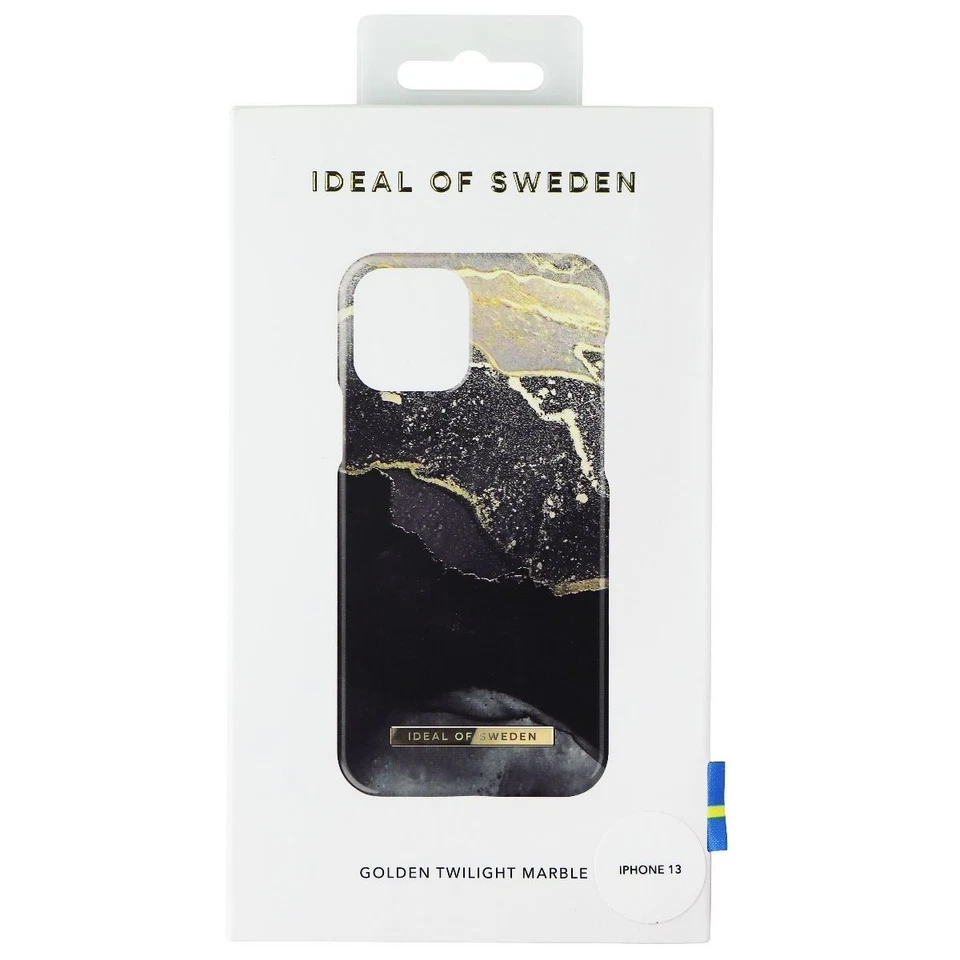 iDeal of Sweden Printed Case for iPhone 13 - Golden Twilight Marble Foto 4 de 4
