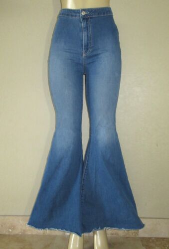 Free People Just Float On Flare Bell Bottom Damenjeans roher Saum Größe 28 x34 - Bild 3 von 12