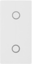BG EMTDMW Master Touch LED Dimmer Trailing Edge Euro Module White Insert