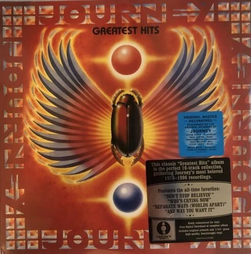 Journey - Greatest Hits (180gm 2XLP, 2011 Columbia, US, 88697784421, Sealed)
