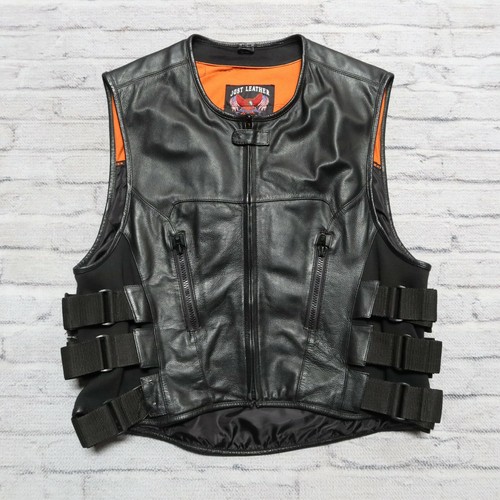 Leather Vest Outlaw Biker Gang 