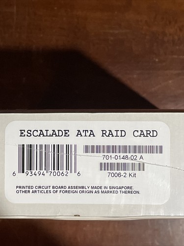 NEW NIB SEALED 3ware Escalade ATA RAID Controller 7006-2 - Picture 3 of 8
