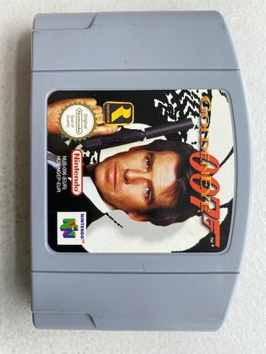 JUEGO N64 GOLDENEYE CON LIBRO DE INSTRUCCIONES PROBADO Y FUNCIONANDO NINTENDO 64 - Imagen 2 de 3