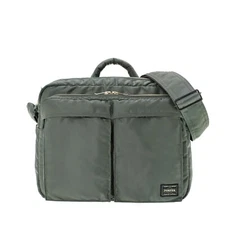 PORTER TANKER SLING BAG W zip (XL) 622-15153 Sage Green Yoshida & Co. JPN