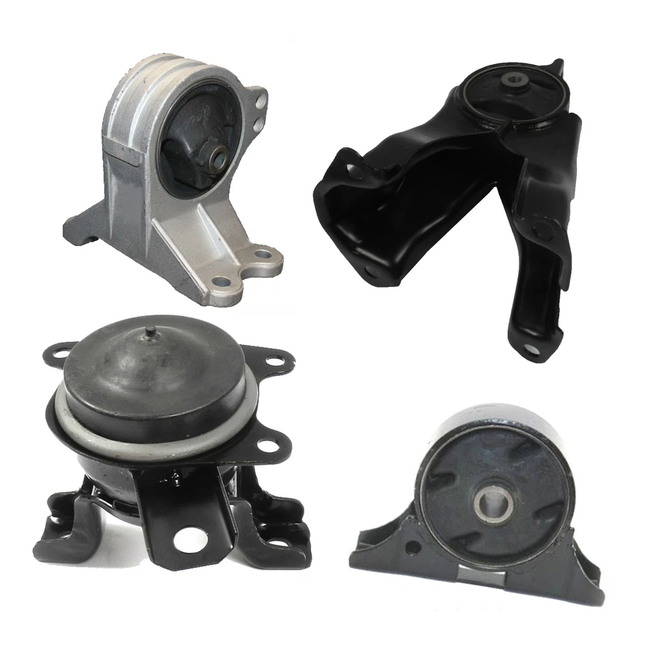 Engine Motor & Trans Mount 4PCS Set For 2006-2012 Mitsubishi Eclipse GS 2.4L FWD - Image 2 of 4