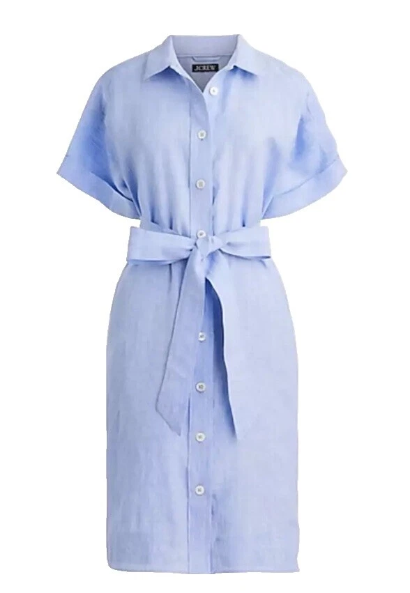 J.CREW Linen Shirt Dresses