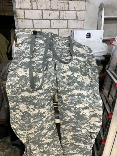 US Army Overgarment pantalon, ACU, pêche, protection pluie - Photo 1/5