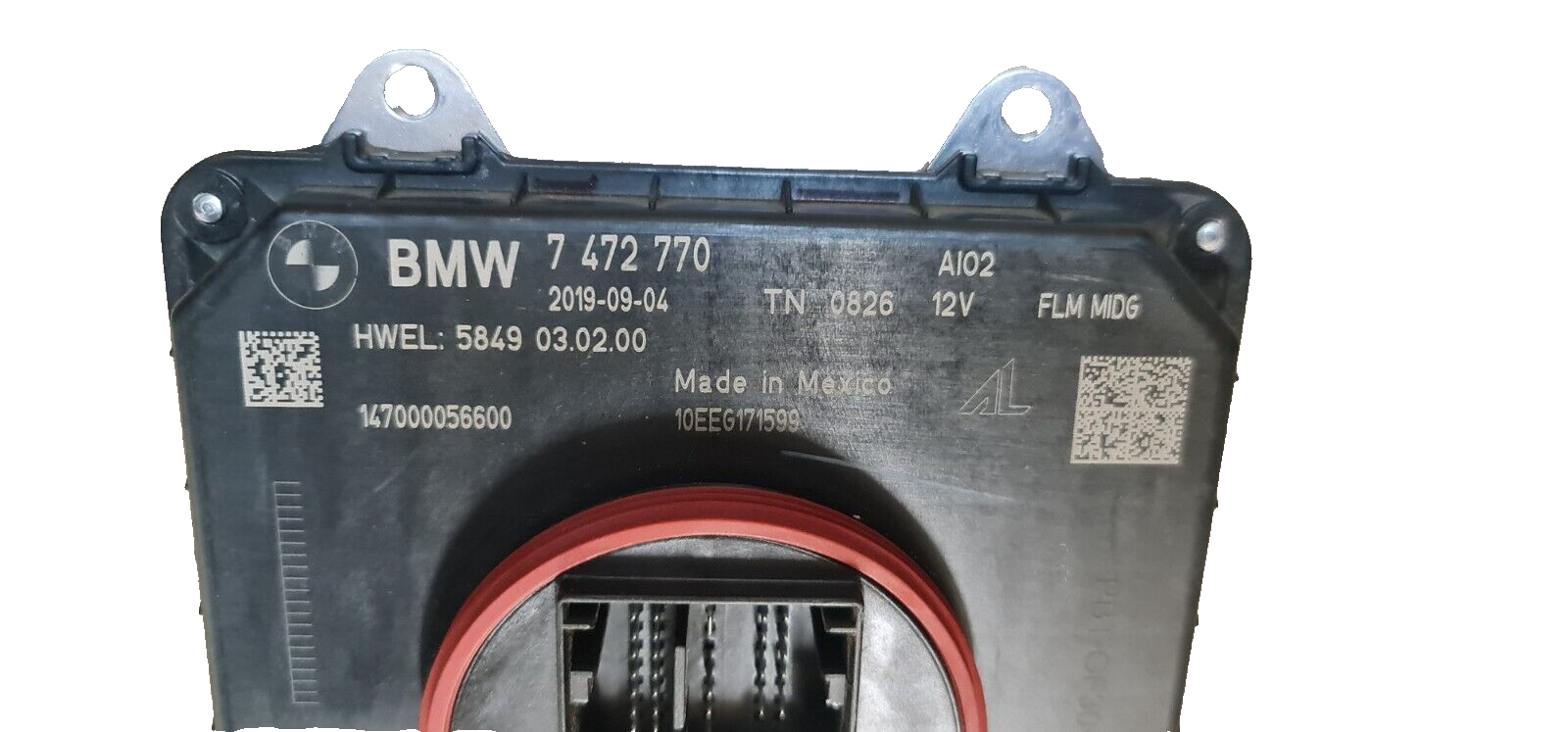 2018 2019 2020 BMW X3 LED Headlight Module P/n 63117472770 OEM C9